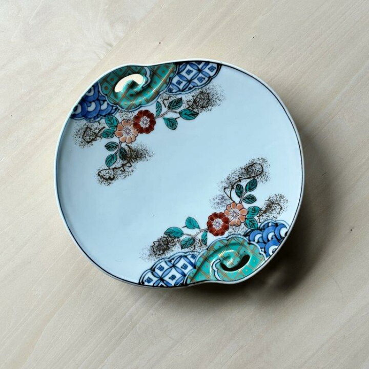 楽天市場】有田焼 和食器 アウトレット 染錦地紋辻花 天皿 20cm 