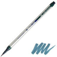 あかしや極細毛筆「彩」ThinLINE 水浅葱 TL300-03 カラー筆ペン 日本の伝統色 ブルー ダークブルー 青灰…