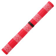 あかしや 筆巻 カラー赤（ふでまき からーあか） AD-06 書道用品 習字 書写 教室用 授業用 筆巻き 小学生…