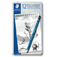 ステッドラー 鉛筆 マルス ルモグラフ 製図用高級鉛筆 100-G12 12本 セット 12硬度 学習 文具 文房具 ス…