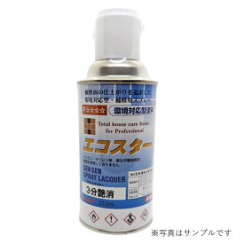 エコスター 艶調整 300ml スプレー エアゾールスプレー キズ補修 F☆☆☆☆ エフフォースター キャンディルデザイン ハウスボックス
