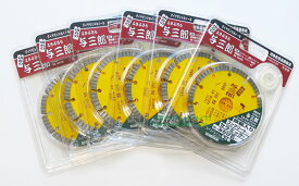 【ツボ万】与三郎　180mm　（5枚一括ご購入＋1枚サービス）（ダイヤモンドホイール）