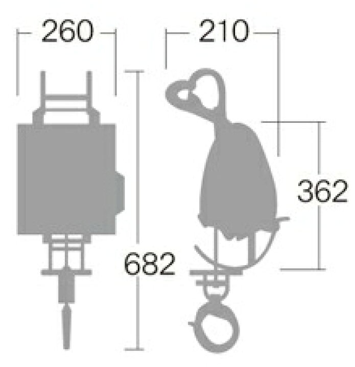 楽天市場】【リョービ】ウインチWIM-125B(ワイヤー21m・操作コード10m 