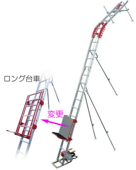 楽天市場】【ユニパー】 荷揚げ機スーパータワーR UP-106RL-Z-3F 