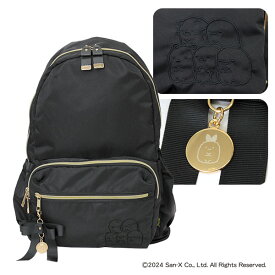 すみっコぐらし 全国送料無料 リュック レディース マザーズリュック 11ポケット 撥水 リボンチャーム 背面ポケットナイロンマザーズバッグ グッズ ママリュック りぼん 大容量 高密度 マザーズリュック かわいい 大人可愛い レディース 軽量 A4 黒 通勤 旅行 ジム 防災