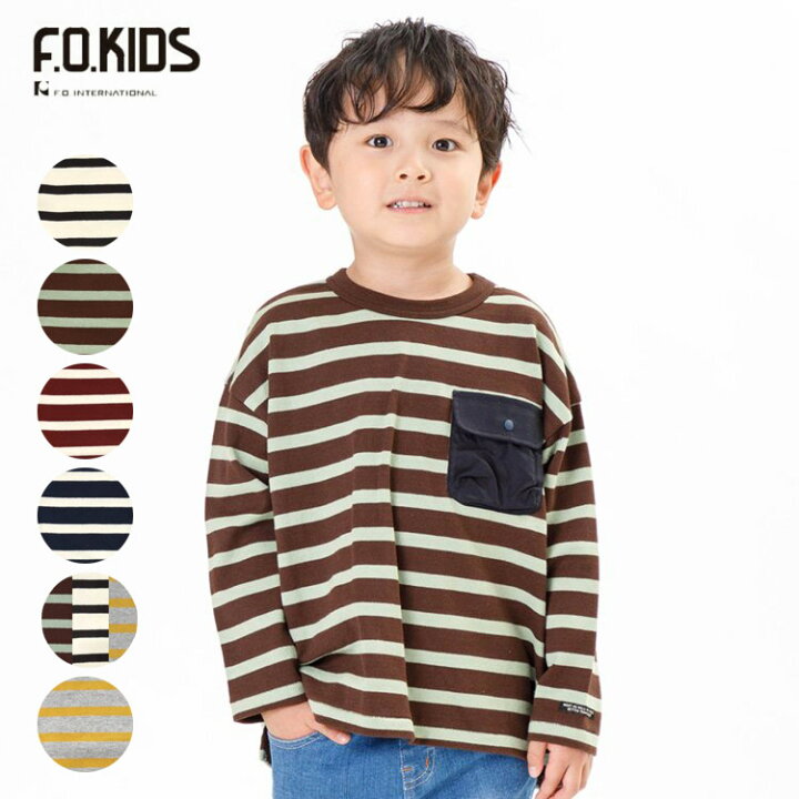 楽天市場】最終処分【F.O.KIDS エフオーキッズ 先染めボーダービッグT 