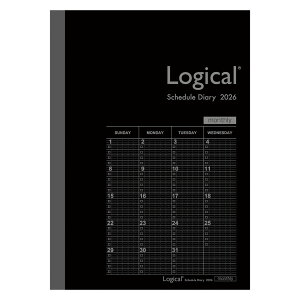 �y�ő�1000�~OFF�N�[�|���z�z���z�y20%OFF�z�y2026�N�x�Ŏ蒠�z �i�J�o���V ���W�J���_�C�A���[ 2026 ���ԃm�[�g�^�C�vB�^B6�^�u���b�N NS-B602-26BD �y�|�X�g����1�z�yCHI�z