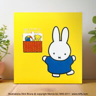 【刺繍名入れ代込み】アルバム ベビー ナカバヤシ ディック・ブルーナ ミッフィー 誕生用 名入れアルバム…