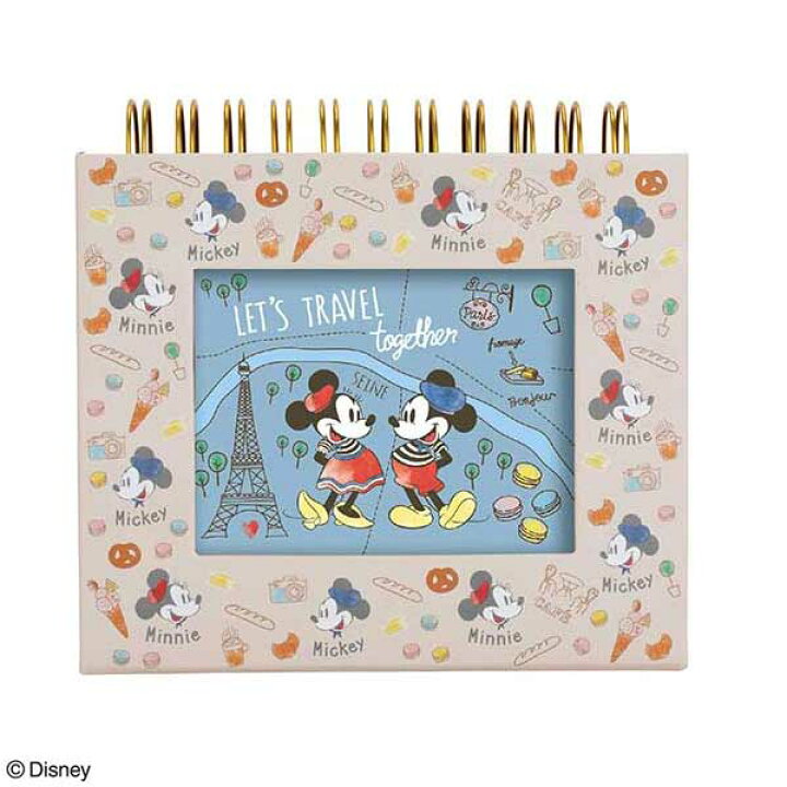 楽天市場 ナカバヤシ ディズニーキャラクター フレームケースアルバム A Ftpc 6 1 ミッキー ミニー Disneyzone フエルショップ