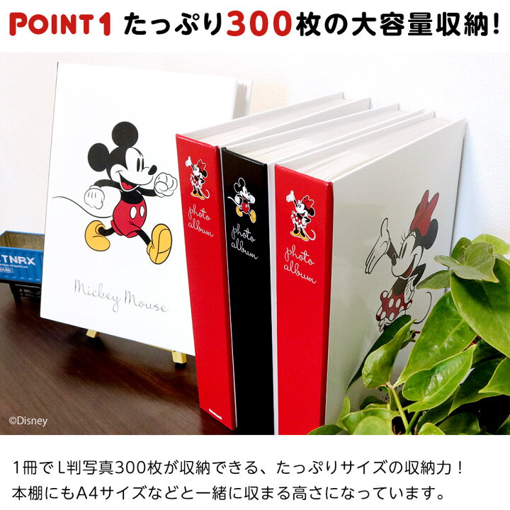 Disney ポケットアルバム L判 48枚収納 5冊セット×2