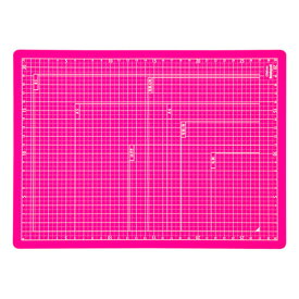 【最大1000円OFFクーポン配布中】ナカバヤシ 折りたたみカッティングマット A4サイズ CTMO-A4-P ピンク