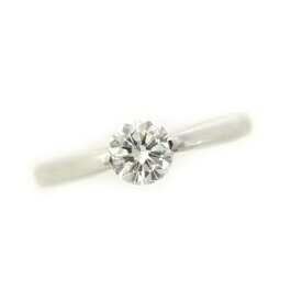 【中古】リング プラチナ900 ダイヤモンド 0.507ct サイズ8号 鑑定書 ソーティング付 レディース ジュエリー [送料無料][美品]