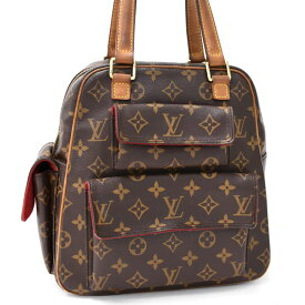 【楽天スーパーSALE】【中古】ルイヴィトン エクサントリシテ ハンドバッグ M51161 モノグラム ブラウン LOUIS VUITTON Excentri Cite [送料無料]