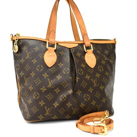 【楽天スーパーSALE】【中古】ルイヴィトン パレルモPM 2way ハンドバッグ M40145 モノグラム ブラウン LOUIS VUITTON Palermo PM [送料無料]