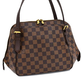 【中古】ルイヴィトン ベレムMM ショルダーバッグ N51174 ダミエ エベヌ ブラウン LOUIS VUITTON Belem MM [送料無料]