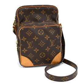 【中古】ルイヴィトン アマゾン ショルダーバッグ M45236 モノグラム キャンバス ブラウン LOUIS VUITTON Amazone [送料無料]