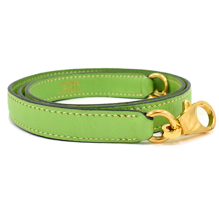 エルメス HERMES ストラップ ケリー用 ナチュラル GD金具 ヴァッシュ  