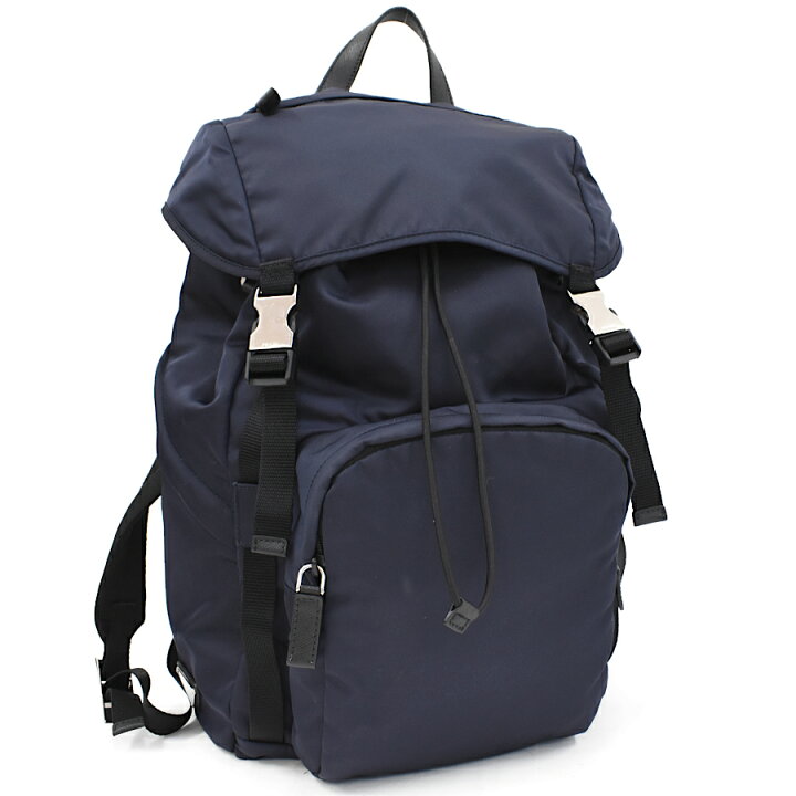 楽天市場】【中古】新品同様 プラダ リュック バックパック 三角 
