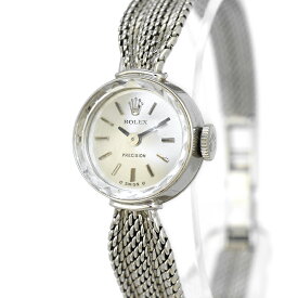 【中古】ロレックス プレシジョン レディース 腕時計 K18ホワイトゴールド カットガラス 手巻き Cal.1400 ROLEX Precision [送料無料]