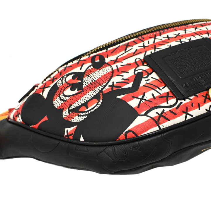 楽天市場】【中古】新品同様 コーチ ミッキー マウス X キース 