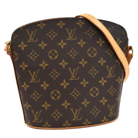 【中古】ルイヴィトン ドルーオ クロスボディ ショルダーバッグ M51290 モノグラム ブラウン LOUIS VUITTON Drouot [送料無料]