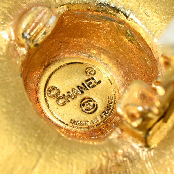 楽天市場】【楽天スーパーSALE】【中古】シャネル イヤリング 麦わら  