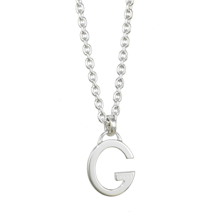楽天市場】【中古】グッチ Gチャーム ペンダント ネックレス 233936 