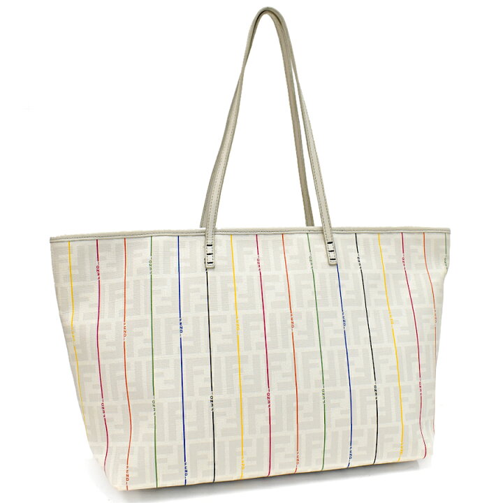 楽天市場】【中古】フェンディ トートバッグ ズッカ FFモチーフ 8BH185  
