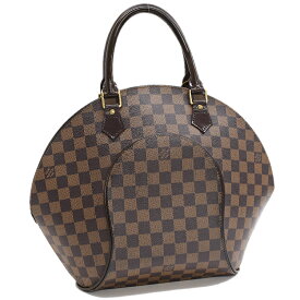 【中古】ルイヴィトン エリプスMM ハンドバッグ N48067 ダミエ エベヌ ブラウン スペシャルオーダー LOUIS VUITTON Ellipse MM [送料無料]