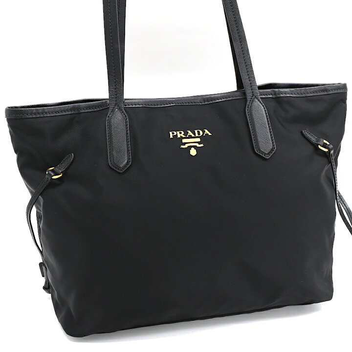 楽天市場】【中古】プラダ ショルダー トートバッグ ナイロン ブラック 