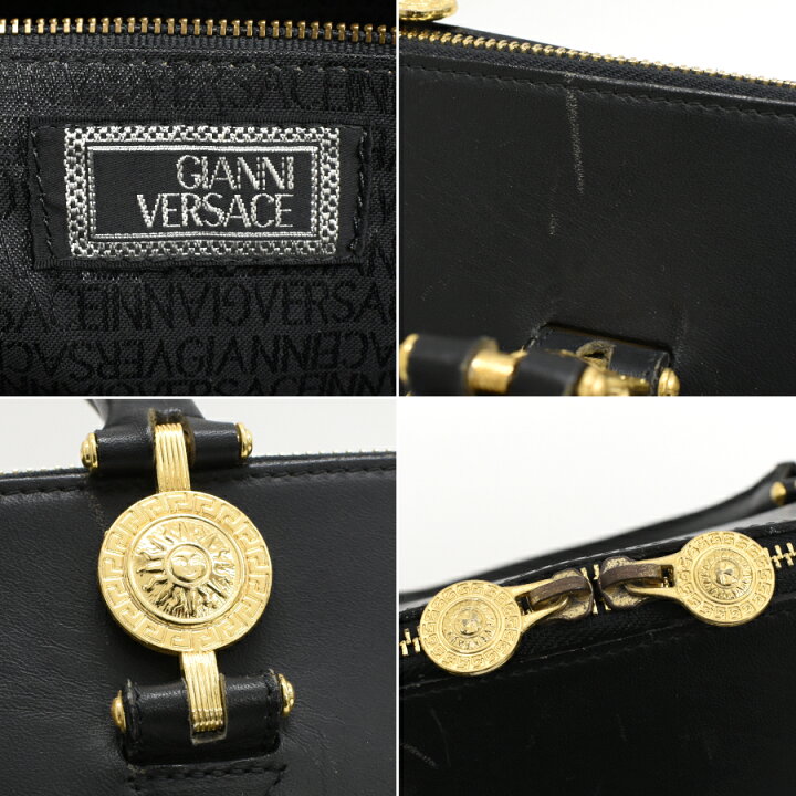 楽天市場】【中古】ジャンニヴェルサーチ ハンドバッグ ボストンバッグ 