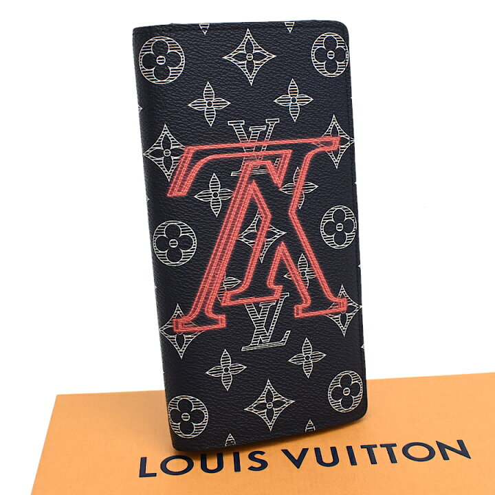 楽天市場】【中古】未使用品 ルイヴィトン ポルトフォイユ ブラザ 二 