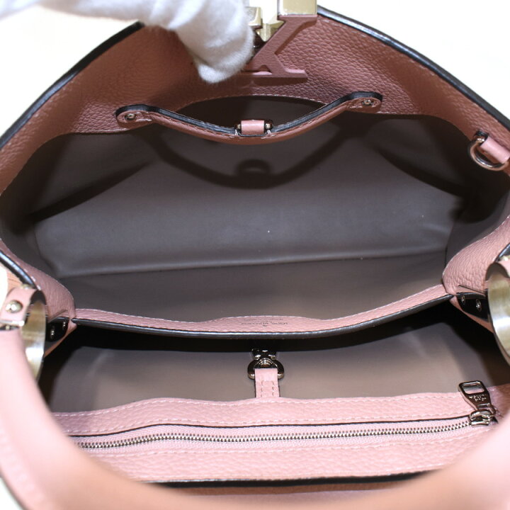 楽天市場】【中古】ルイヴィトン カプシーヌMM 2wayバッグ M94471 