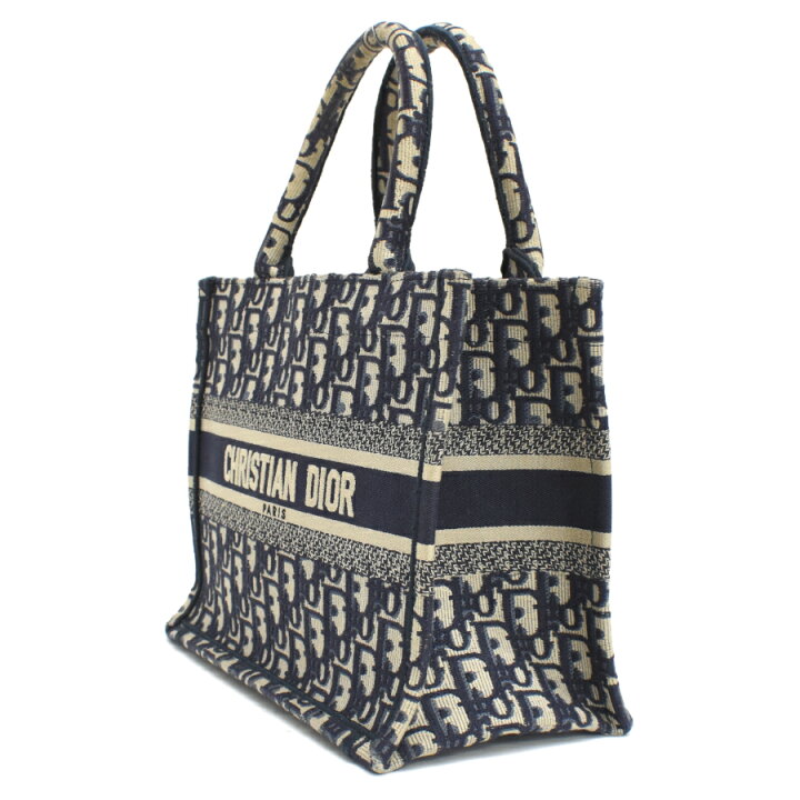 楽天市場】【中古】クリスチャンディオール BOOK TOTE ブックトート 