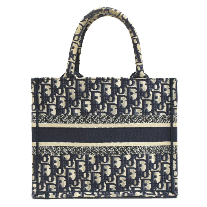 楽天市場】【中古】クリスチャンディオール BOOK TOTE ブックトート 