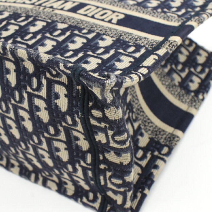 楽天市場】【中古】クリスチャンディオール BOOK TOTE ブックトート 