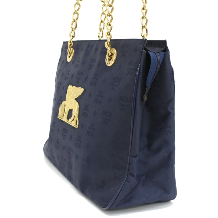 楽天市場】【中古】MCM ショルダー トートバッグ ヴィセトス ナイロン