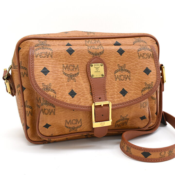楽天市場】【中古】MCM クロスボディ ショルダーバッグ ヴィセトス 