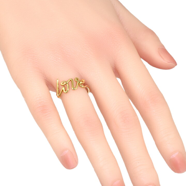 Tiffany & Co. Love Ring 18K Gold スモール Tiffany 18K Yellow Gold 