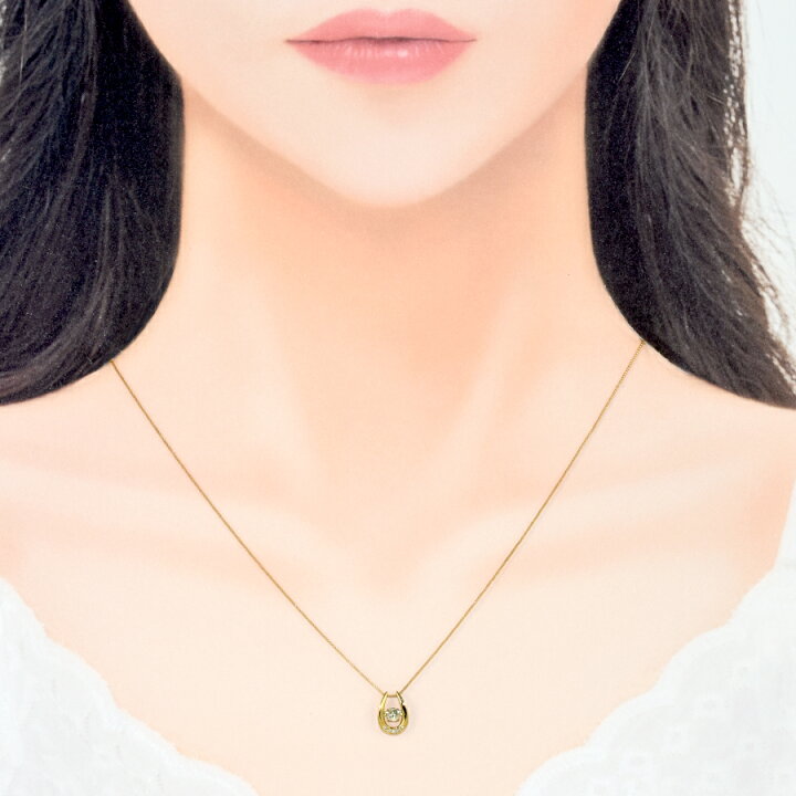 楽天市場】【中古】新品同様 ペンダント ネックレス K18 イエロー 