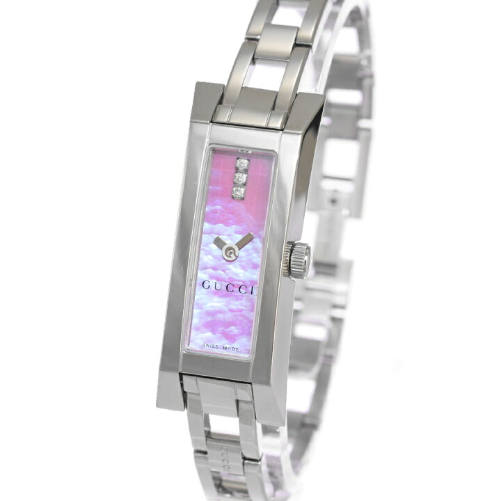 楽天市場】【中古】グッチ Gリンク 腕時計 110 YA110515 クォーツ 3P 