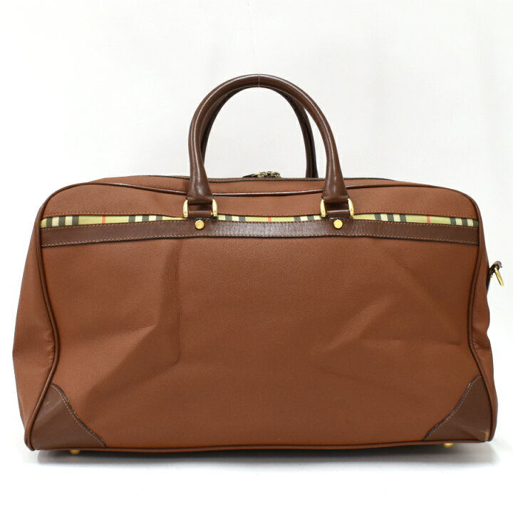 BURBERRY GOLF バーバリー ゴルフ ボストンバッグ 旅行用バッグ（楽天 