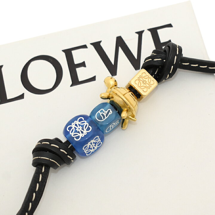 楽天市場】【中古】未使用品 ロエベ チャーム タートル アナグラム  