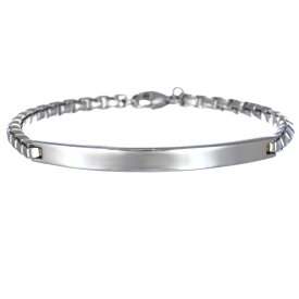 【中古】新品同様 ベネチアン リンク ID ブレスレット スターリングシルバー 925 アクセサリー ジュエリー TIFFANY&CO. [美品][送料無料]