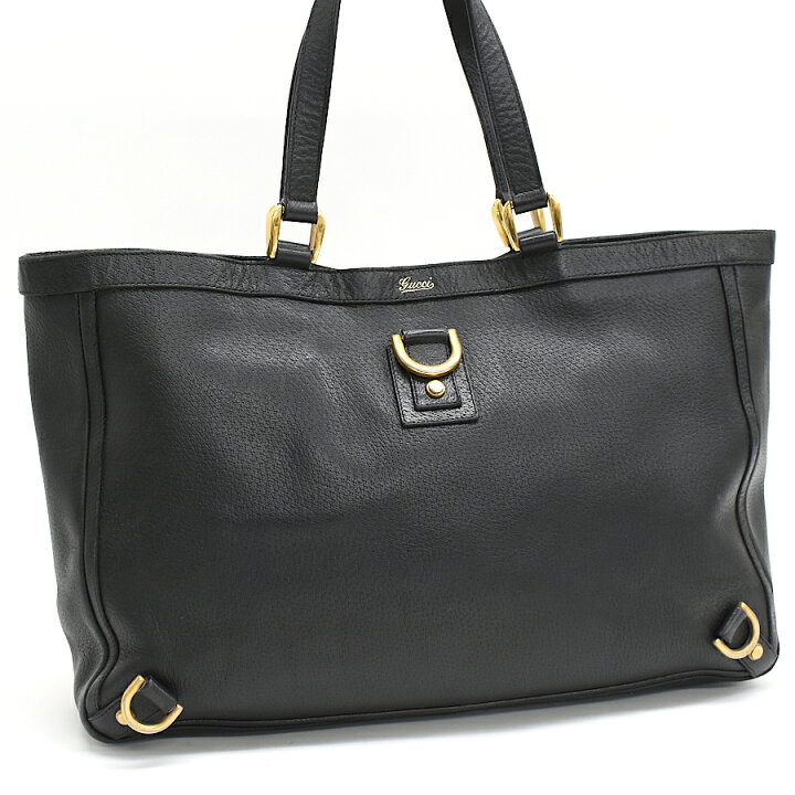 楽天市場】【中古】グッチ アビー トートバッグ 141472 レザー 