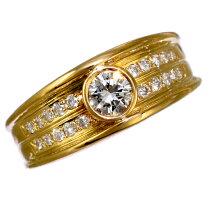 楽天市場】k18 中古 リング 17号の通販