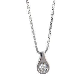 【中古】ペンダント ネックレス プラチナ 900 850 ダイヤモンド 0.13ct ジュエリー アクセサリー [美品][送料無料]