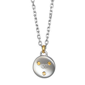 【中古】シャネル ココマーク メダリオン ペンダント ネックレス シルバーカラー 98P ヴィンテージ アクセサリー CHANEL [送料無料]