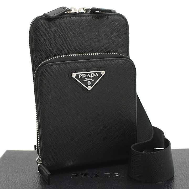 楽天市場】【中古】未使用品 プラダ サフィアーノ レザー 