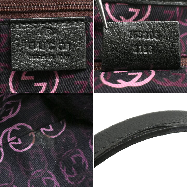 楽天市場】【中古】グッチ プリンシー トートバッグ 163805 レザー 